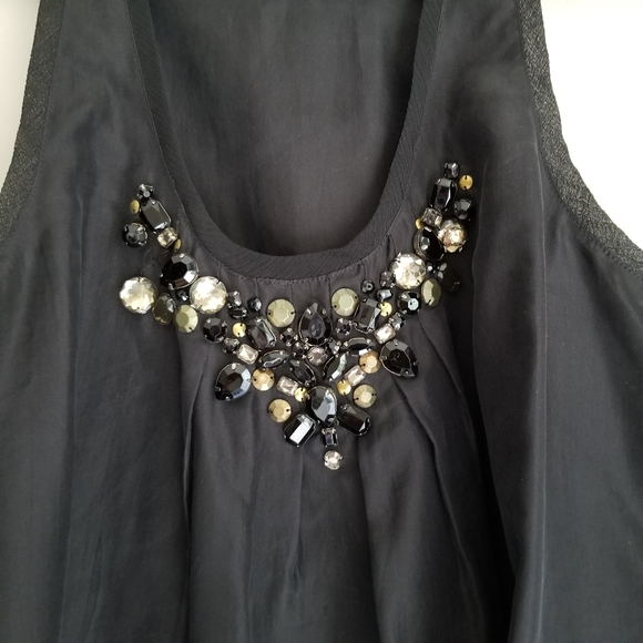 Michael Kors silk bejeweled blouse - Picture 4 of 6